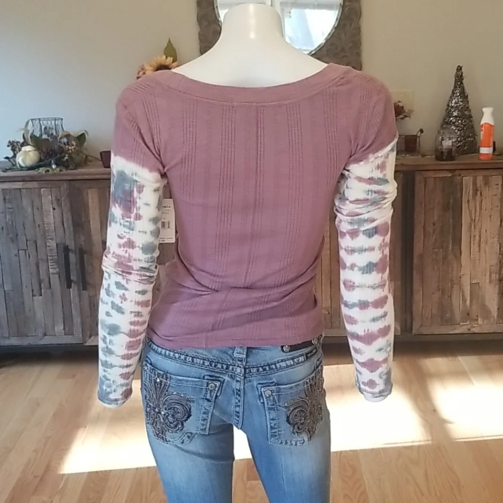 Free People big sur tee in misty mountain